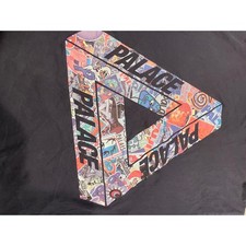 Palace Skateboards Tri-Ferg Collage Graphic T-Shirt Black XL Streetwear