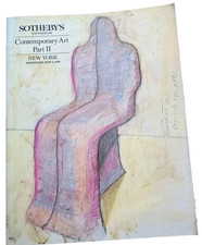 Sotheby's Contemporary Art Part 2 - May 8th 1990 New York - Sale 6012