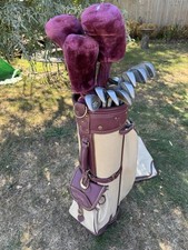 Dunlop Tour 2400 Plus Golf Clubs and Stand Bag Set With Mitsushiba Stealth Woods