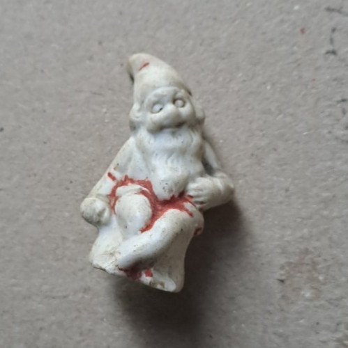 Gnome ornament vintage - , sitting