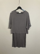 JIGSAW OVERLAY Dress - Size M - Grey - Great Condition - Women’s
