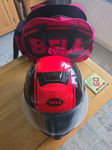Stunning bell helmet and - and, bag