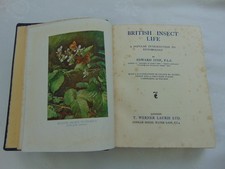 British Insect Life Edward Step 1929 T. Werner Laurie Entomology Hardback Book