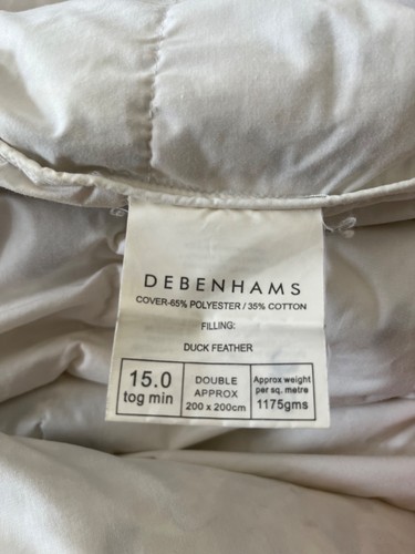 Tog double duvet duck - 15,