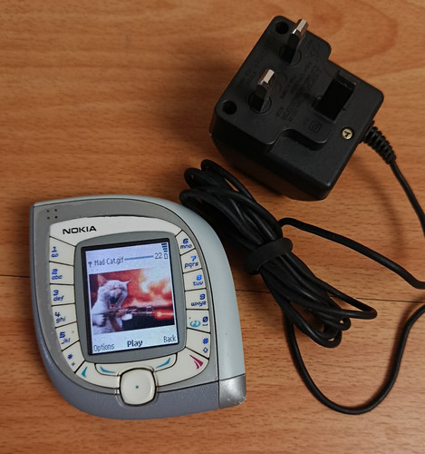 Nokia 7600 blue grey - nokia,