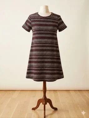 Zara short sleeve chevron - zara,
