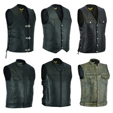 Men real leather biker - real,