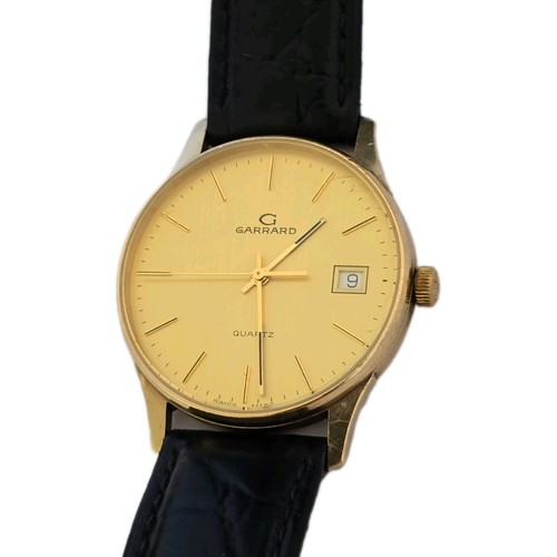 Garrard watch yellow - in, 9k