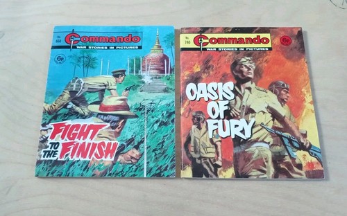 Commando comics fight - comics~fight, to
