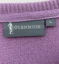 Glenmuir Golf Jumper Wool Blend Size L