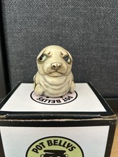 POT BELLY MARTIN PERRY STUDIOS, BLUE EYED BABY “PADDLES THE BABY SEAL” MIB