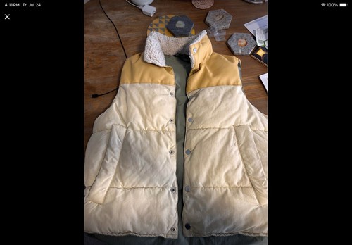 Zara puffer vest - jacket, size