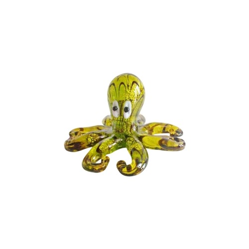 Multicolor octopuses glass - multicolor,