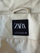 ZARA Faux Leather Puffer