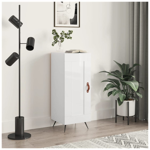 Sideboard high gloss white - high,
