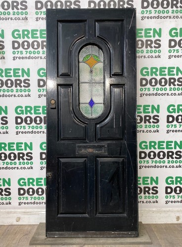 1930s antique front door - front,