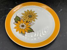 VINTAGE TANYA - BARRATTS OF STAFFORDSHIRE YELLOW RETRO PLATE 