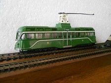 Blackpool  Brush Railcar. Atlas. 4WD Motorised chassis. Wartime Green livery