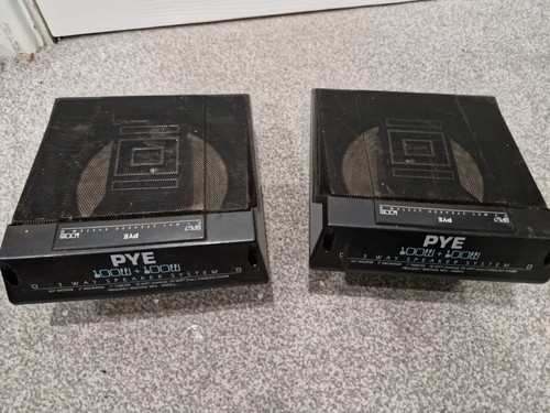 Pye sp67 car audio - pye, speakers
