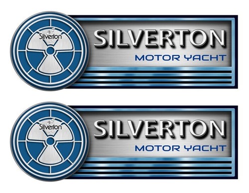 Two silverton stickers for - two,