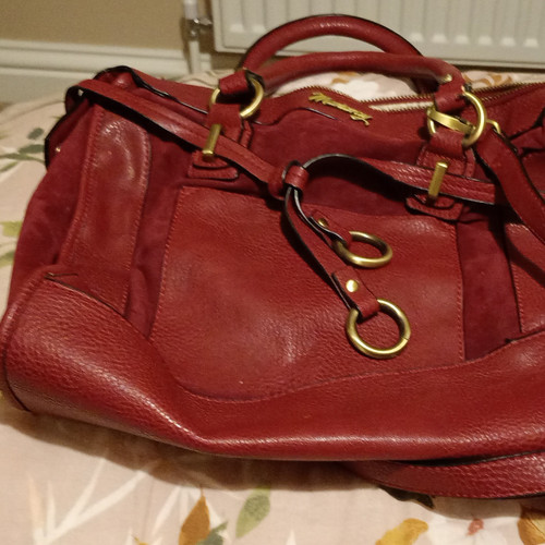Mantaray products red leather - red,