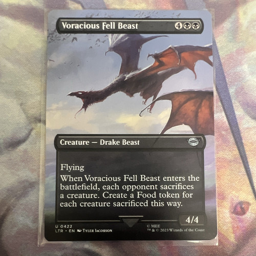 Voracious fell beast - fell,