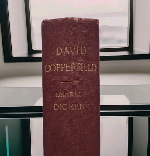 Antique book david copperfield - david,