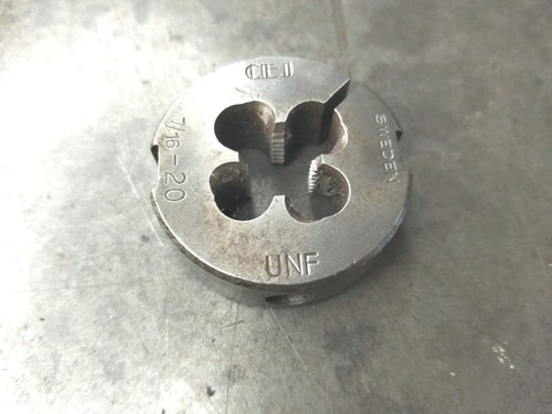 Unf split die 1 2 - 7/16,