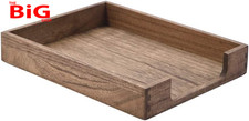 Wood letter size tray - wood, letter-size