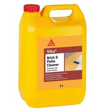Sika Brick & Patio Acid Cleaner Mortar Oil Grease Acidic Cleaning Tiles 5 Litres