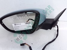 VW BEETLE MK3 2011-14 Door Mirror LEFT Side Electric BLUE LP5F P/CODE E4023742