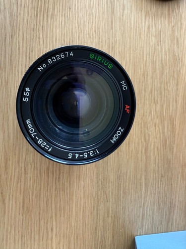 Sirius 70mm 4 5 mc - sirius, af