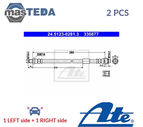 245123 02813 brake - 245123-02813, hose