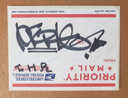 Brite thr usps - thr, graffiti