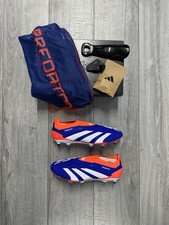 adidas Predator Elite LL SG / Blue & Orange / Brand New / Uk 9