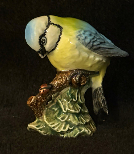 Beswick blue tit 992 ceramic - beswick,