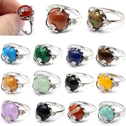 Chakra crystal quartz round - chakra,