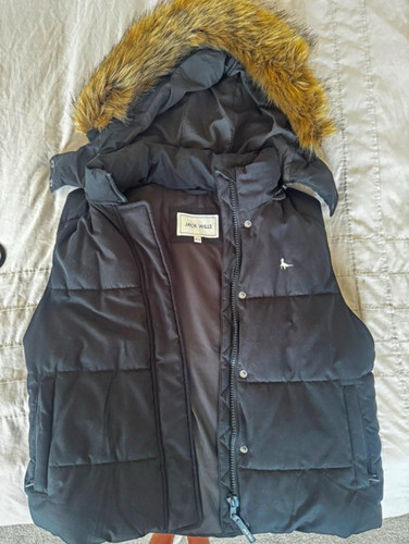 Jack wills black - wills, hooded