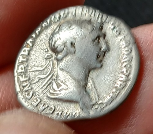 Trajan denarius 117 ad - denarius,