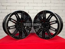 4X 21" 5X130 10 spoke black