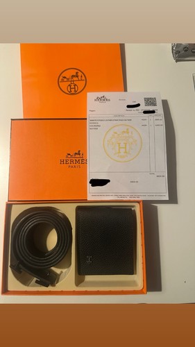 Hermes belt and wallet - hermes,