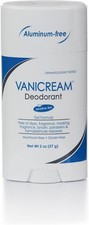 Vanicream, Deodorant For Sensitive Skin, Aluminum-Free, Fragrance Free 2oz 57G