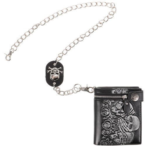 Gothic punk wallet - wallet, unisex