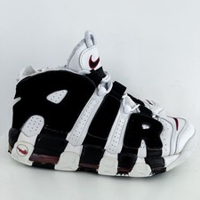 Mens Nike Air More Uptempo Scottie Pippin Black White Trainers Size UK 7.5 EU 42