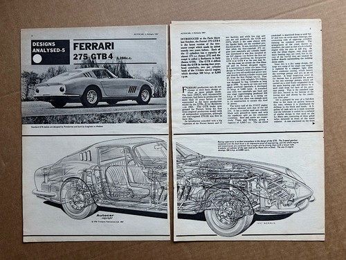 Ferrari 275 gtb design - ferrari,