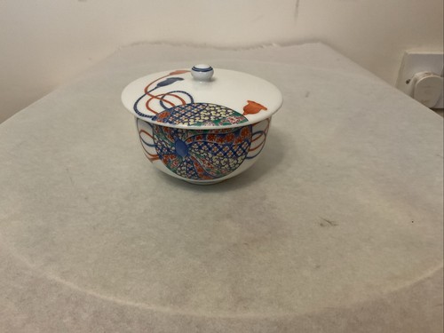 Japanese porcelain tea bowl