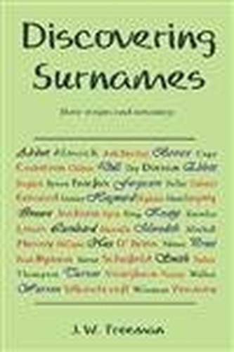 Discovering surnames their - surnames:,