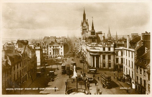 Aberdeen rppc vtg - rppc, postcard