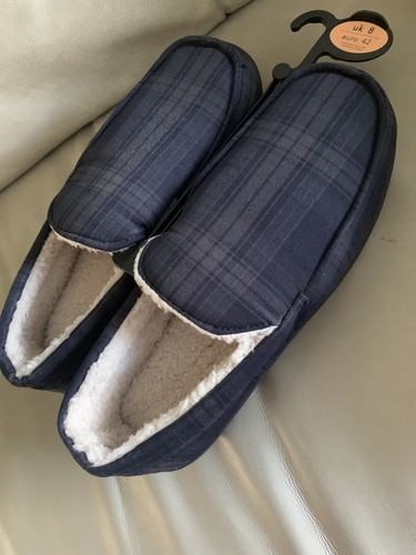 Mens full back slippers slip - full,