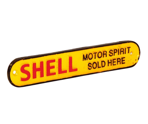 Cast iron sign outdoor - sign,
